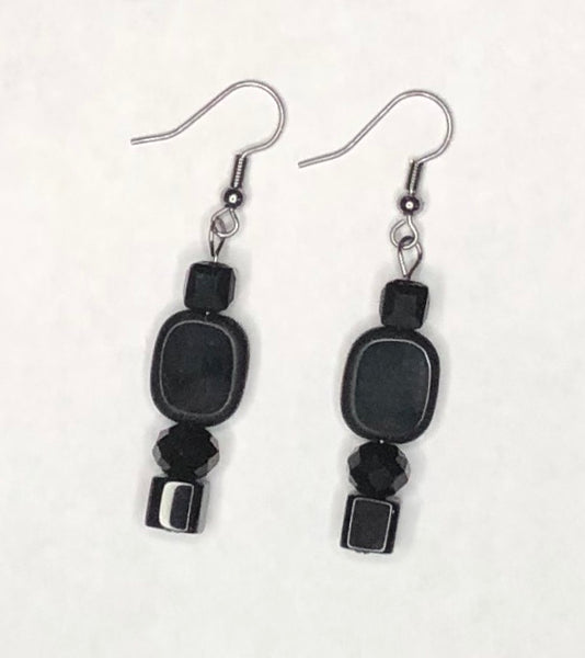 Black Earrings 1