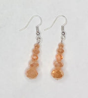 Peach Earrings 3