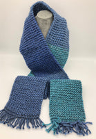 Multi-Colored “Ocean Night” Scarf