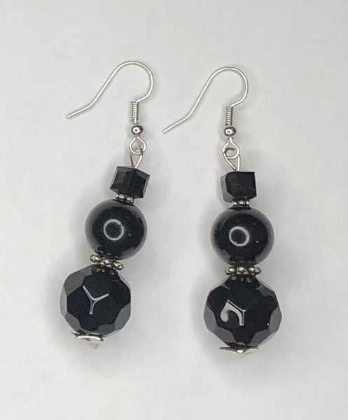 Black Earrings 2