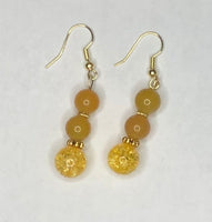 Yellow Earrings 1