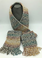 Multi-Colored Cream “Hudson Bay” Scarf