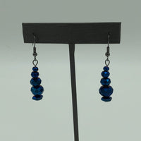 Faceted Sapphire Earrings 1