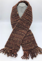 Multi-Colored Brown “Sequoia" Scarf