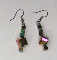 Metallic Rainbow Earrings 1