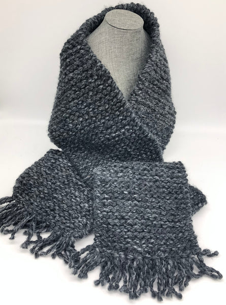 Dark Gray “Charcoal” Scarf