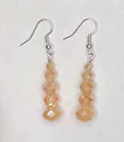 Peach Earrings 1