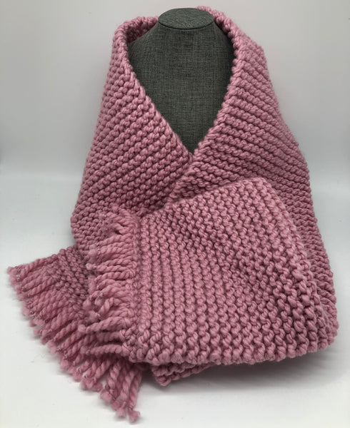 Solid Pink “Blossom” Scarf