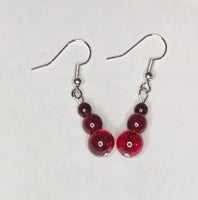 Red Earrings 3