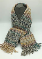 Multi-Colored Cream “Hudson Bay” Scarf