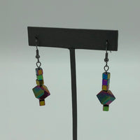 Metallic Rainbow Earrings 1